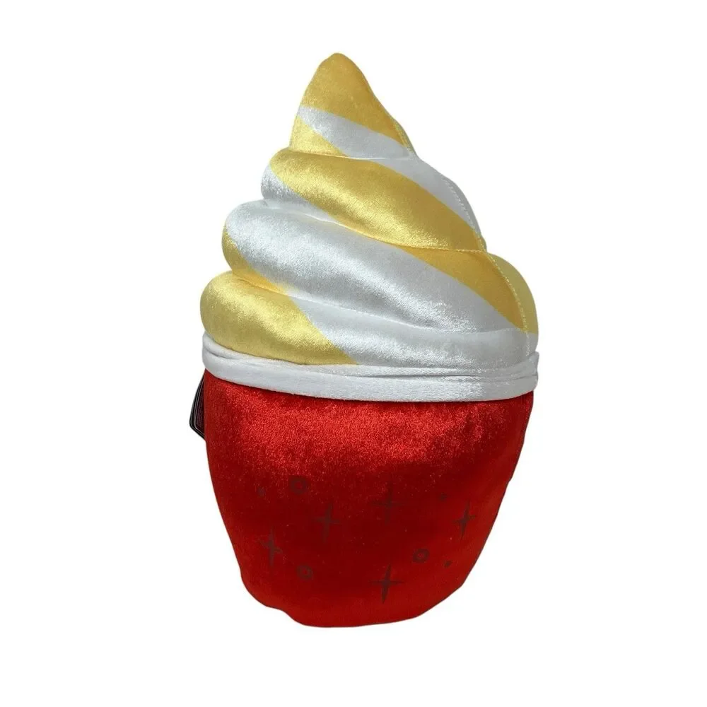 Disney Parks Dole Whip Scented Plush Pillow 15”‎ Ice Cream Swirl Stuffed Novelty